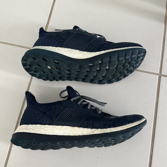 Adidas Pure Boost Blue sz. 11 men’s BA8454 GREAT CONDITION - Picture 9 of 10